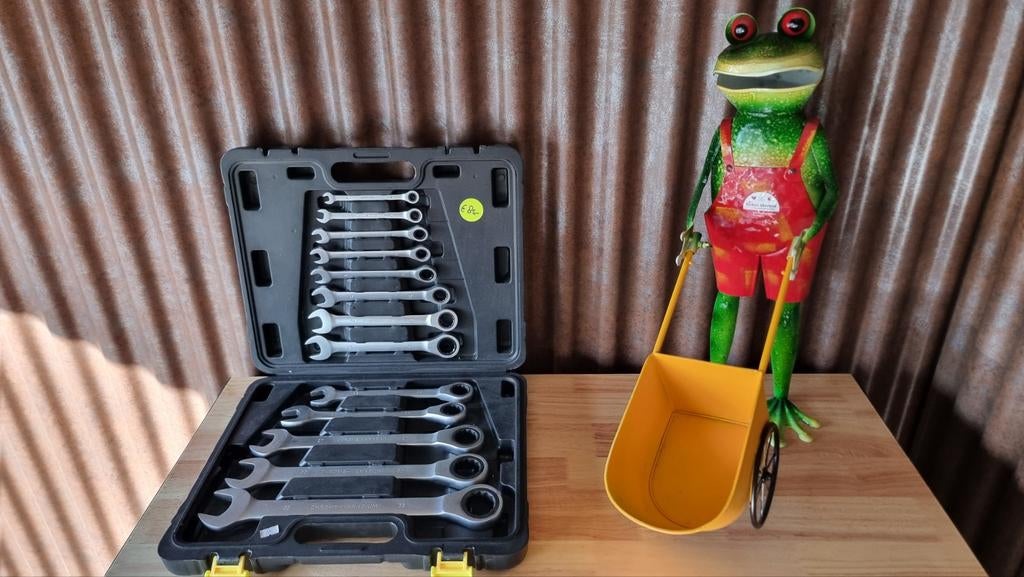 Steek ring ratel set Maten van 6 tm 32 mm