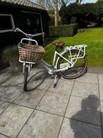 Gazelle Fiets Wit Mand, Ophalen, Zo goed als nieuw, Versnellingen