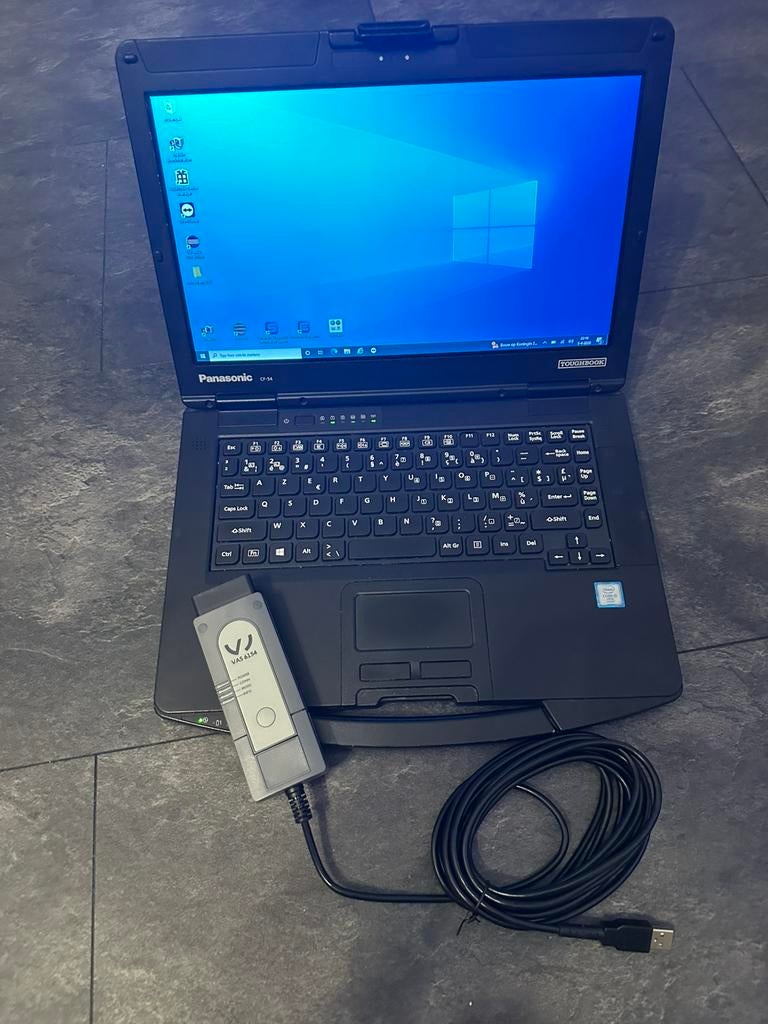 Panasonic touchscreen laptop odis vag, Auto diversen, Ophalen of Verzenden, Zo goed als nieuw