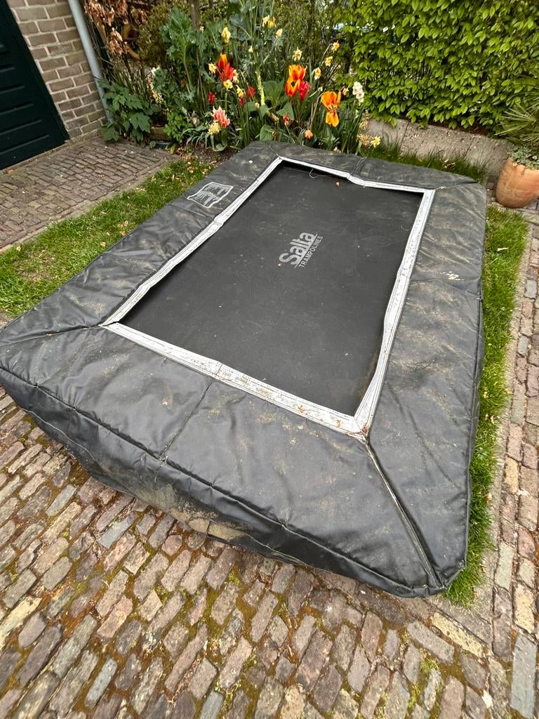 Salta trampoline (220 X 150 cm), Ophalen, Gebruikt