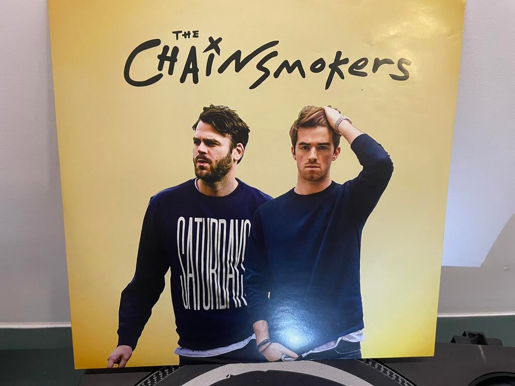 The Chainsmokers - Collage incl. boekwerk, Ophalen of Verzenden, Zo goed als nieuw, 12 inch, Dance Populair