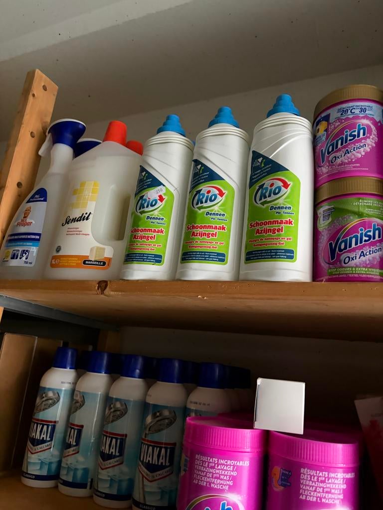 Diverse Schoonmaakartikelen: Per Stuk of als Partij, Ophalen of Verzenden, V, V, Schoonmaakmiddel