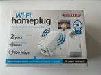 Sitecom LN-555 Wi-Fi Homeplug 500 Mbps 2 Pack, Computers en Software, Ophalen of Verzenden