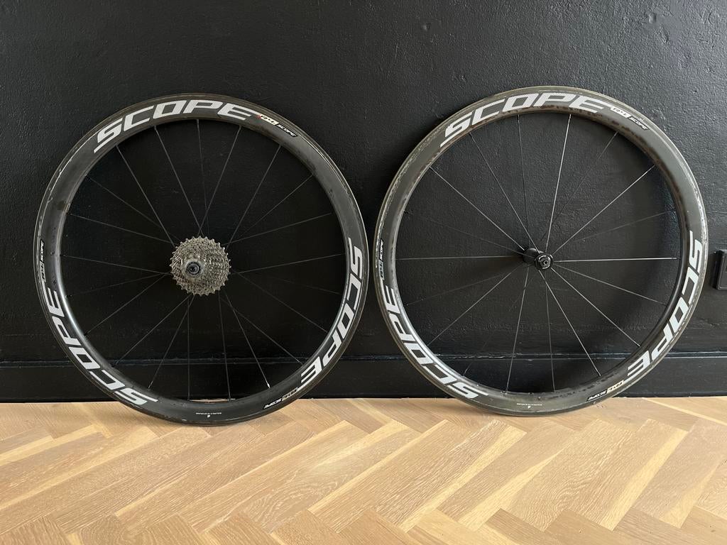 Scope R4C Wielset voor Velgremmen, Wiel, Gebruikt, Ophalen of Verzenden, Racefiets