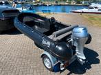 Whaly 370 - met stuurconsole en elektrische start, Ophalen, 10 tot 30 pk, Zo goed als nieuw, Tot 6 meter