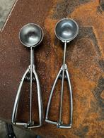 Rvs ijsscheppen, Ophalen of Verzenden, Rvs of Chroom