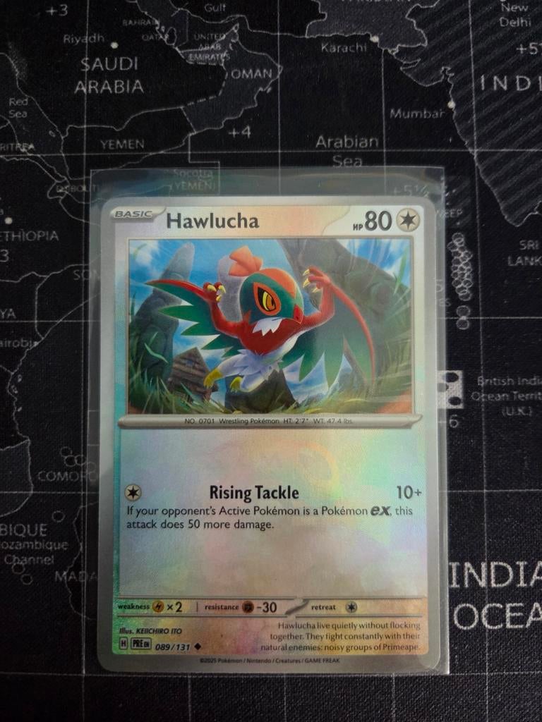 Hawlucha [Master Ball] #89 Prismatic
Evolutions, Ophalen of Verzenden, Zo goed als nieuw