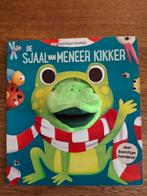De Sjaal van Meneer Kikker - Handpop Boek, Boeken, Ophalen of Verzenden, Zo goed als nieuw, Uitklap-, Voel- of Ontdekboek, 1 tot 2 jaar