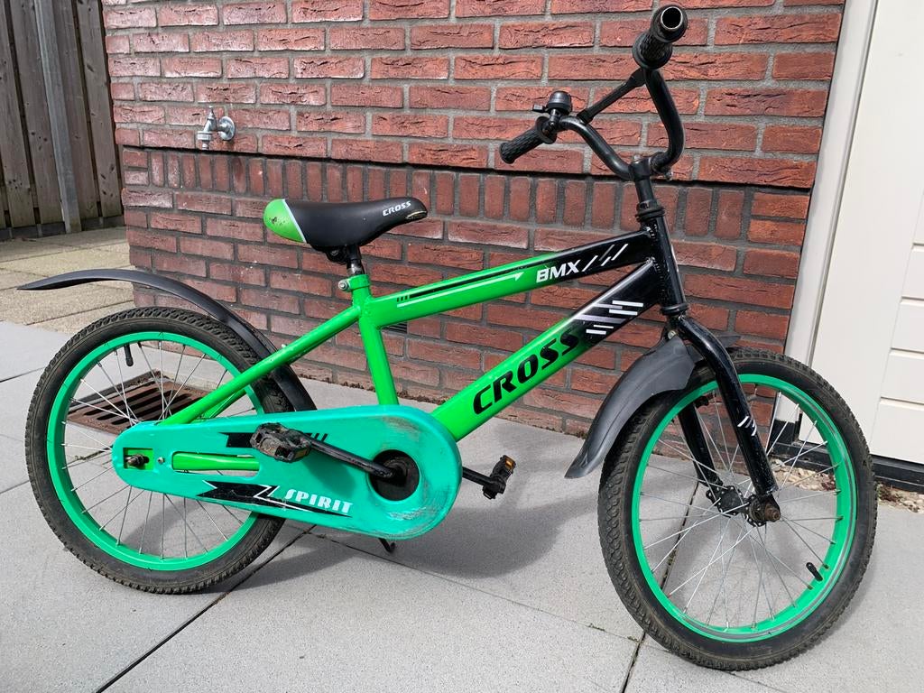 BMX crossfiets 18 inch, Ophalen, Gebruikt, Staal, 20 tot 24 inch