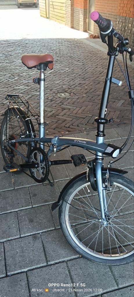 Fiets, Fietsen en Brommers, Fietsen | Vouwfietsen, Ophalen of Verzenden, 20 inch of meer, Versnellingen