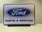 Ford metalen reclamebord (Old Look), Ophalen of Verzenden, Nieuw, Auto's