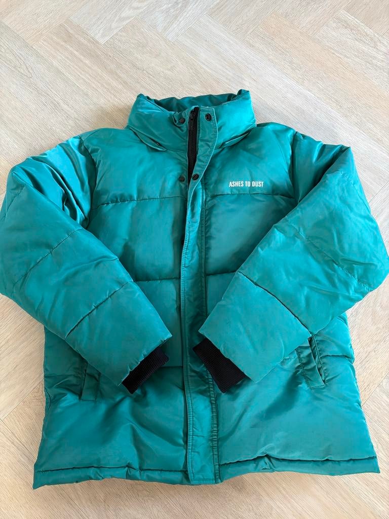 ASHES TO DUST Winterjas Groen Maat L, Ophalen of Verzenden, Zo goed als nieuw, Maat 52/54 (L), Overige kleuren