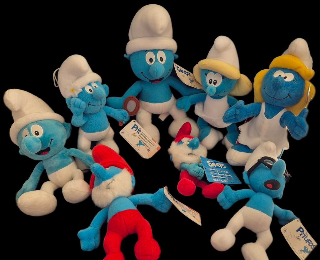 NIEUW grote collectie Smurfen knuffels - Diverse karakters, Verzamelen, Smurfen, Ophalen of Verzenden, Nieuw