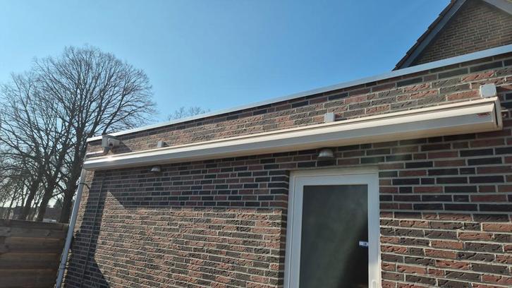 Elektrisch Knikarm Zonnescherm Rainbow 5.85 x 3 mtr, Tuin en Terras, Zonneschermen, Zo goed als nieuw, Knikarmscherm, 150 tot 300 cm