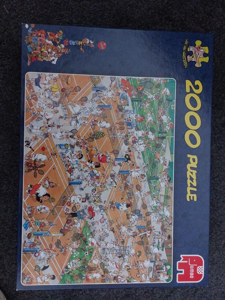 Jan van Haasteren 2000 stukjes puzzel, Hobby en Vrije tijd, Ophalen of Verzenden, Meer dan 1500 stukjes, Gebruikt, Legpuzzel