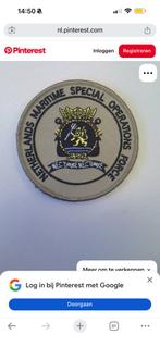 Gezocht dit embleem, Verzamelen, Ophalen of Verzenden, Marine, Nederland, Embleem of Badge
