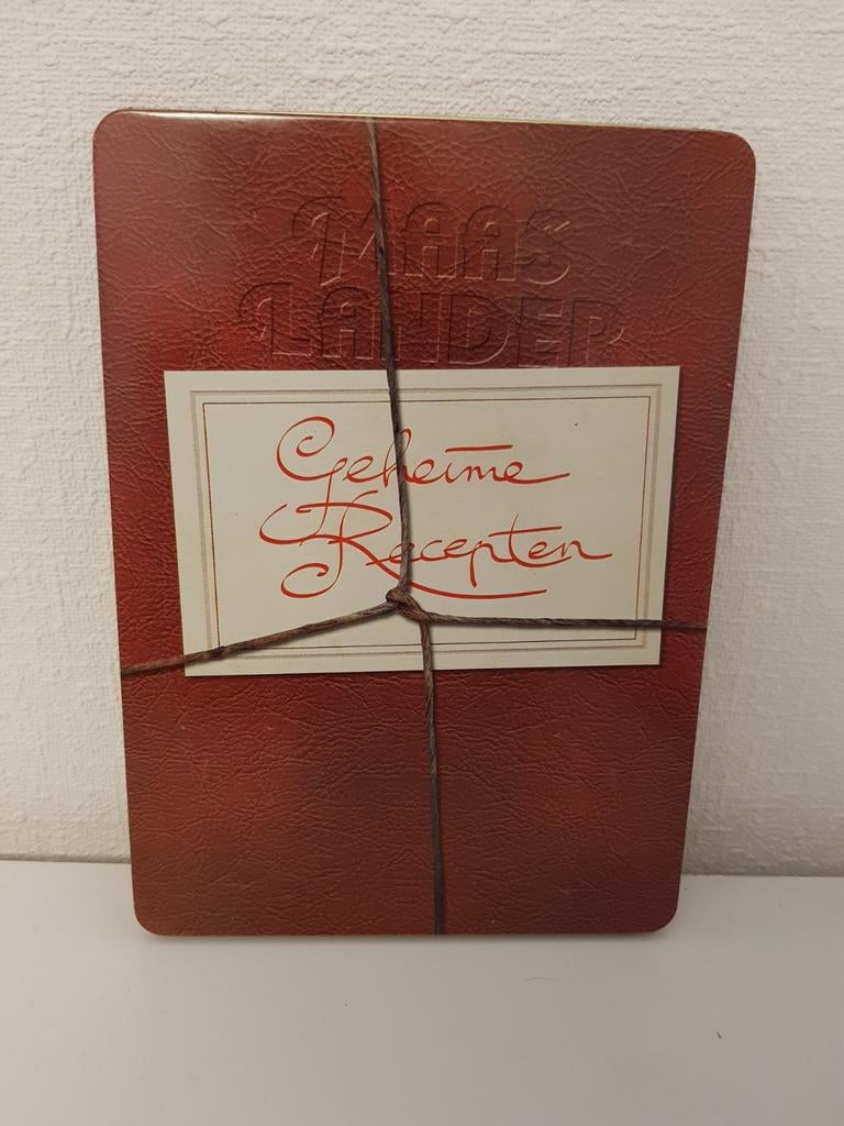 Maaslander Geheime Recepten - Vintage Receptenblik, Boeken, Kookboeken, Zo goed als nieuw, Hoofdgerechten, Overige typen, Nederland en België