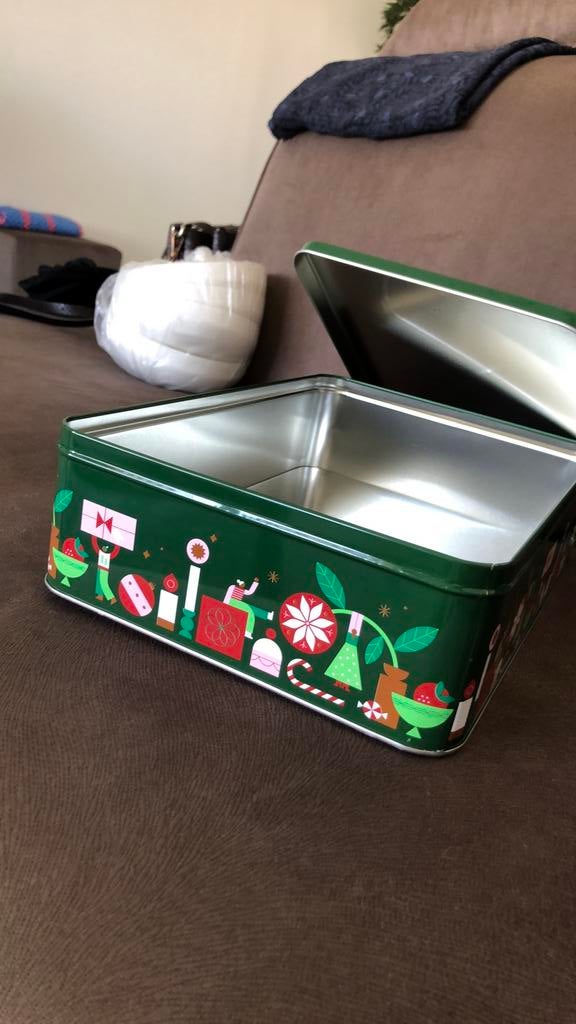 Een mooir cadautjes blik, Verzamelen, Blikken, Ophalen of Verzenden, Zo goed als nieuw, Overige