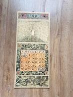 Hoytema kalender - 1980, Ophalen of Verzenden