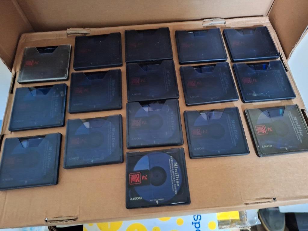 Minidisc schijfjes, Audio, Tv en Foto, Ophalen of Verzenden, Minidisc-speler