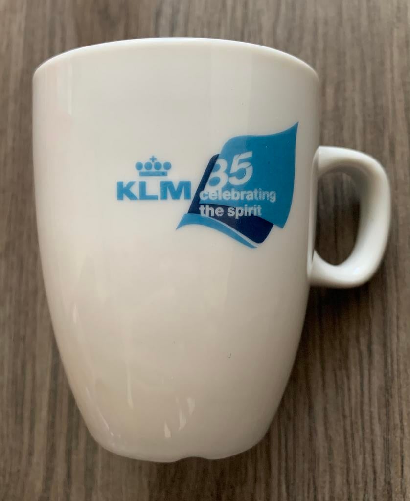 KLM:35 Celebrating The Spirit Beker/Mok (Senseo), Verzamelen, Ophalen of Verzenden