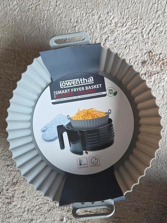 Löwenthal Smart Fryer Basket XL - 4.5 Liter Airfryer Bakje, Ophalen of Verzenden, Nieuw
