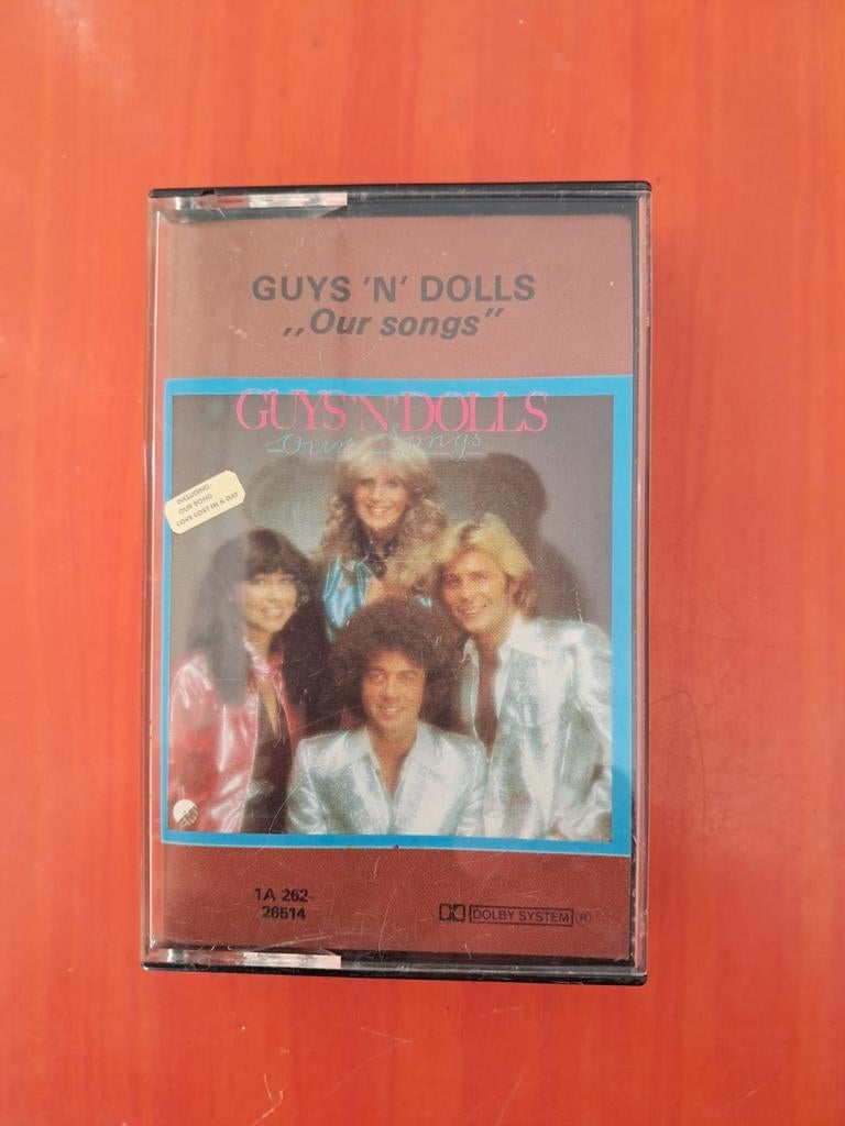 Guys 'n' Dolls - Our Songs - Vintage Cassette, Gebruikt, 1 bandje, Ophalen of Verzenden, Origineel