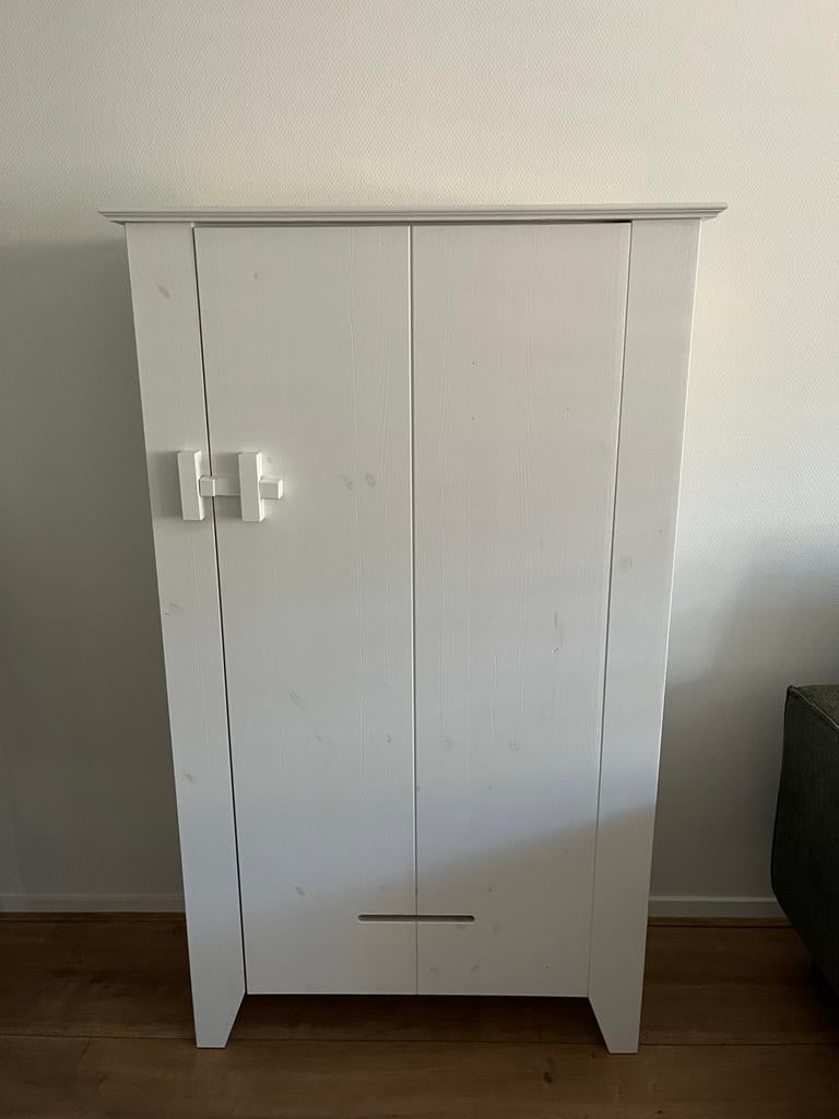 Woood opbergkast Gijs wit, Ophalen, Zo goed als nieuw