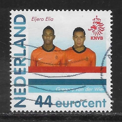 Persoonlijke, WK Voetbal 2010, Elia/Van der Wiel (K2710), Postzegels en Munten, Postzegels | Nederland, Ophalen of Verzenden
