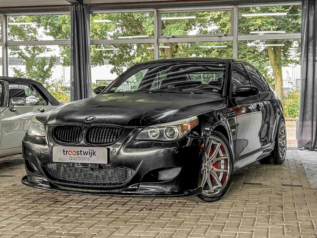 BMW M5 5.0 V10 500pk 2007 5-serie Youngtimer, Automaat, Gebruikt, Bedrijf, Sedan