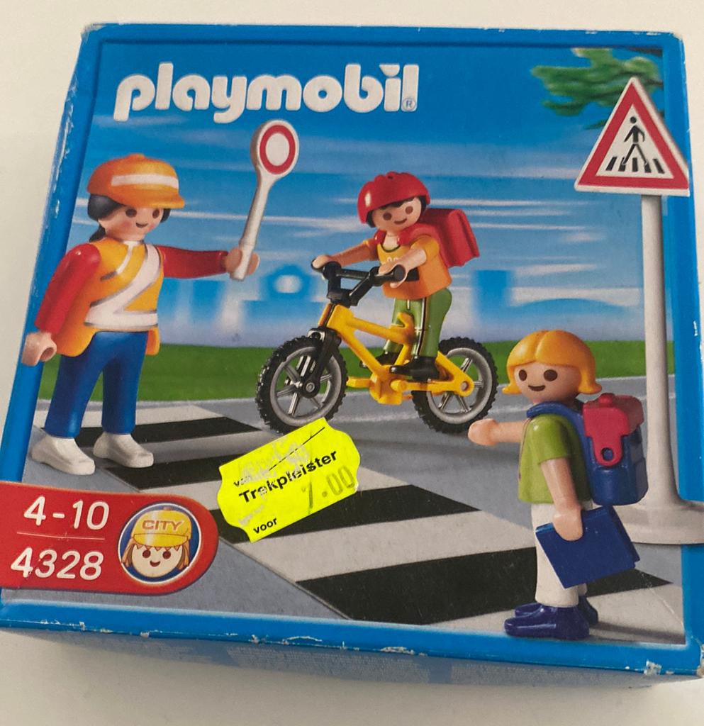 Playmobiel 4328 zebrapad/oversteek sealed/gesloten., Ophalen of Verzenden, Zo goed als nieuw, Complete set