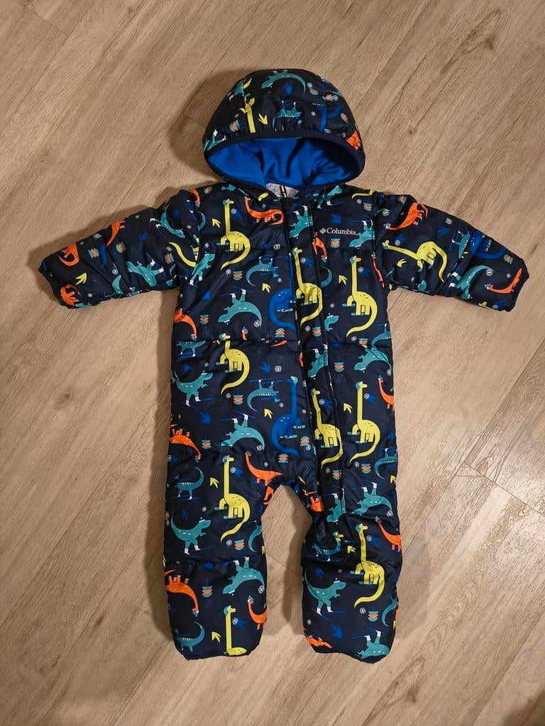 Columbia skipak dino print maat 86/92, Kinderen en Baby's, Ophalen of Verzenden, Zo goed als nieuw, Columbia, Jongetje of Meisje