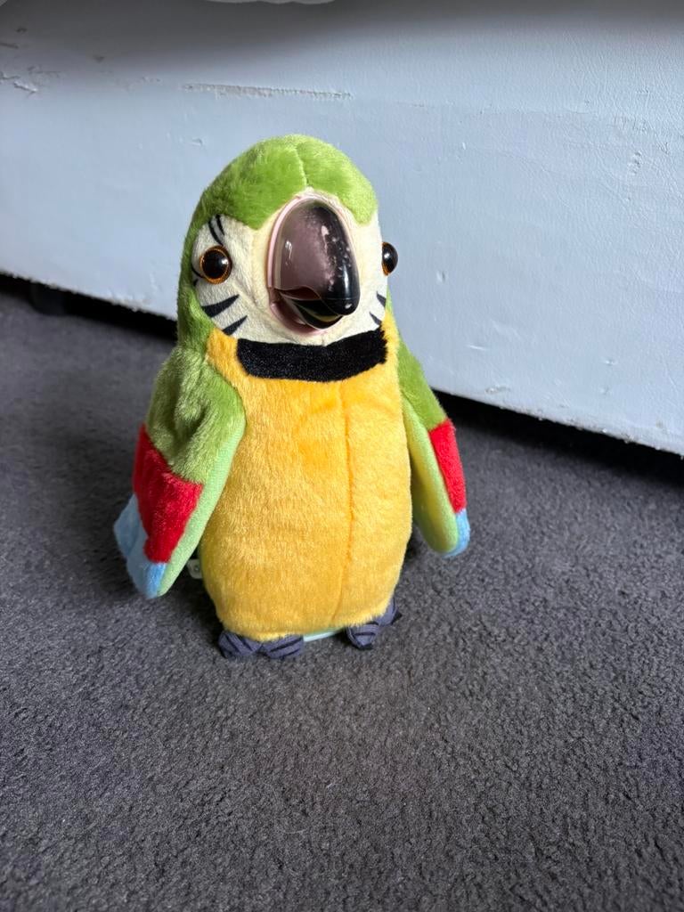 Speelgoed papagaai, Ophalen of Verzenden, Zo goed als nieuw, Overige typen
