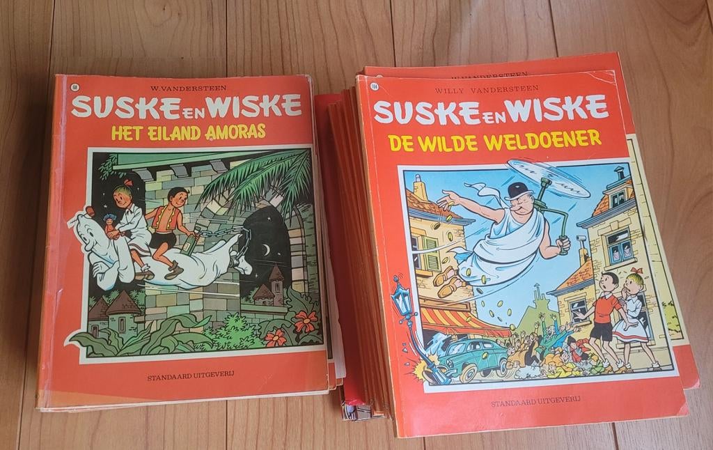 Stappel Suske en Wiske, Ophalen, Suske en Wiske, Zo goed als nieuw, Boek of Spel
