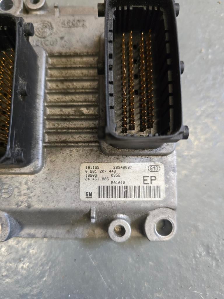 Opel ECU motorregelapparaat 0 281 207 448 z20let opc, Auto-onderdelen, Ophalen of Verzenden, Opel