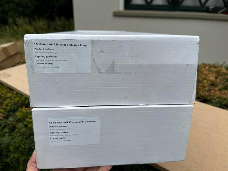 Auto Sfeerverlichting voor Audi A6/RS6 (2012-2018), Auto-onderdelen, Verlichting, Audi, Nieuw, Ophalen of Verzenden