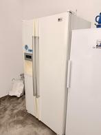 Ruime Amerikaanse Koelkast - Wit, Ophalen, Gebruikt, 200 liter of meer, 60 cm of meer