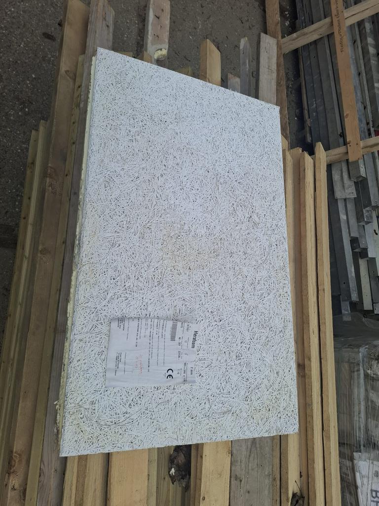 Isolatieplaat heraklith, Ophalen of Verzenden, Zo goed als nieuw, Overige materialen, Minder dan 5 m²