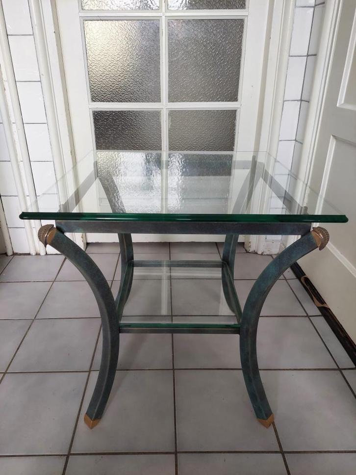 Pierre Vandel Paris, bijzettafel., Huis en Inrichting, Tafels | Salontafels, Zo goed als nieuw, 50 tot 75 cm, 50 tot 100 cm, 50 tot 100 cm