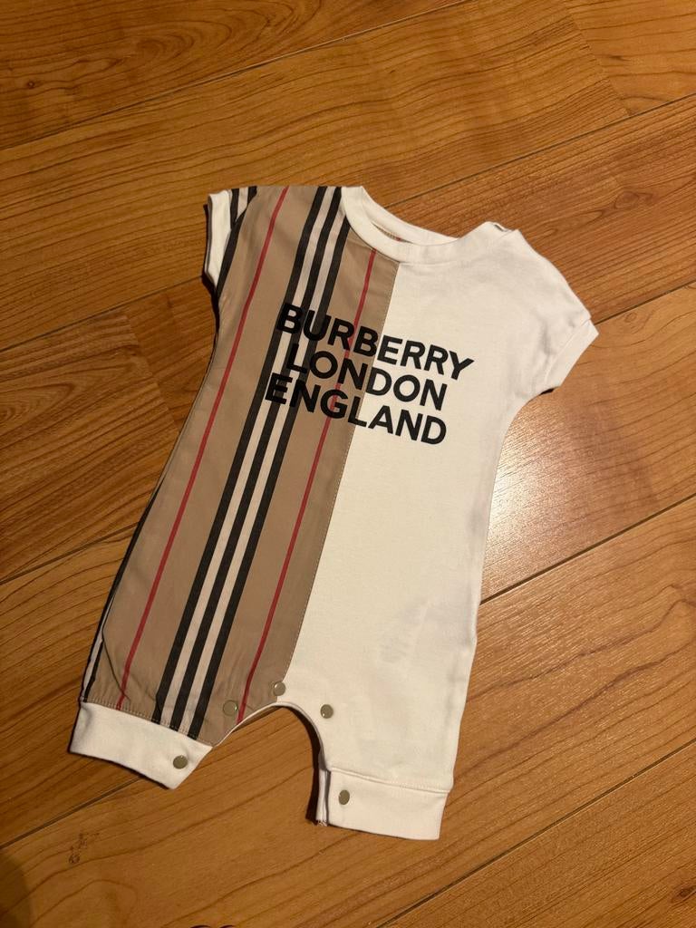 Burberry boxpakje maat 68, Ophalen of Verzenden, Zo goed als nieuw, Jongetje of Meisje, Pakje
