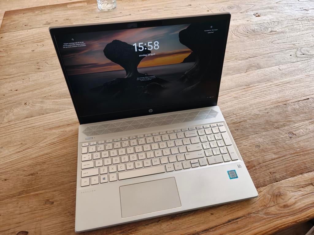 HP Pavilion Laptop, Computers en Software, Windows Laptops, Zo goed als nieuw, 15 inch, HDD, SSD, 2 tot 3 Ghz, 8 GB, Qwerty, Ophalen