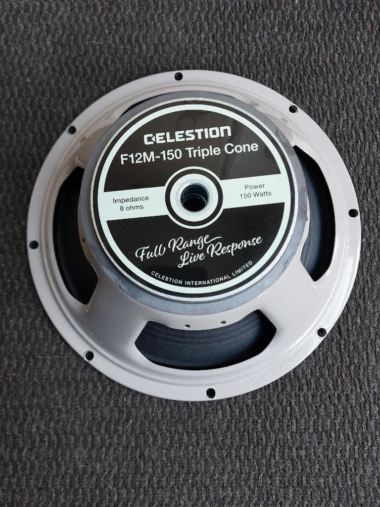 Celestion F12M150 Triple Cone gitaar speaker, Overige merken, Overige typen, Ophalen of Verzenden, Zo goed als nieuw