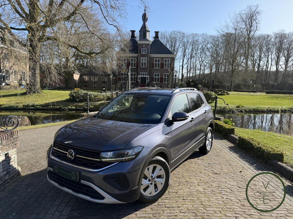 Volkswagen T-Cross 1.0 TSI Life Edition | Clima | Adaptive |, Auto's, Volkswagen, Gebruikt, 116 pk, LED verlichting, Bedrijf
