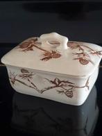 Keramiek 1895 zeepbakje De Distel Petrus Regout, Maastricht, Antiek en Kunst, Ophalen