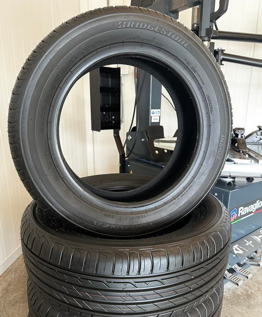 4 Nieuwe Bridgestone 195 60 16 Zomerbanden Inclusief Montage, 195/60 R16, 16 inch, Nieuw, Ophalen of Verzenden