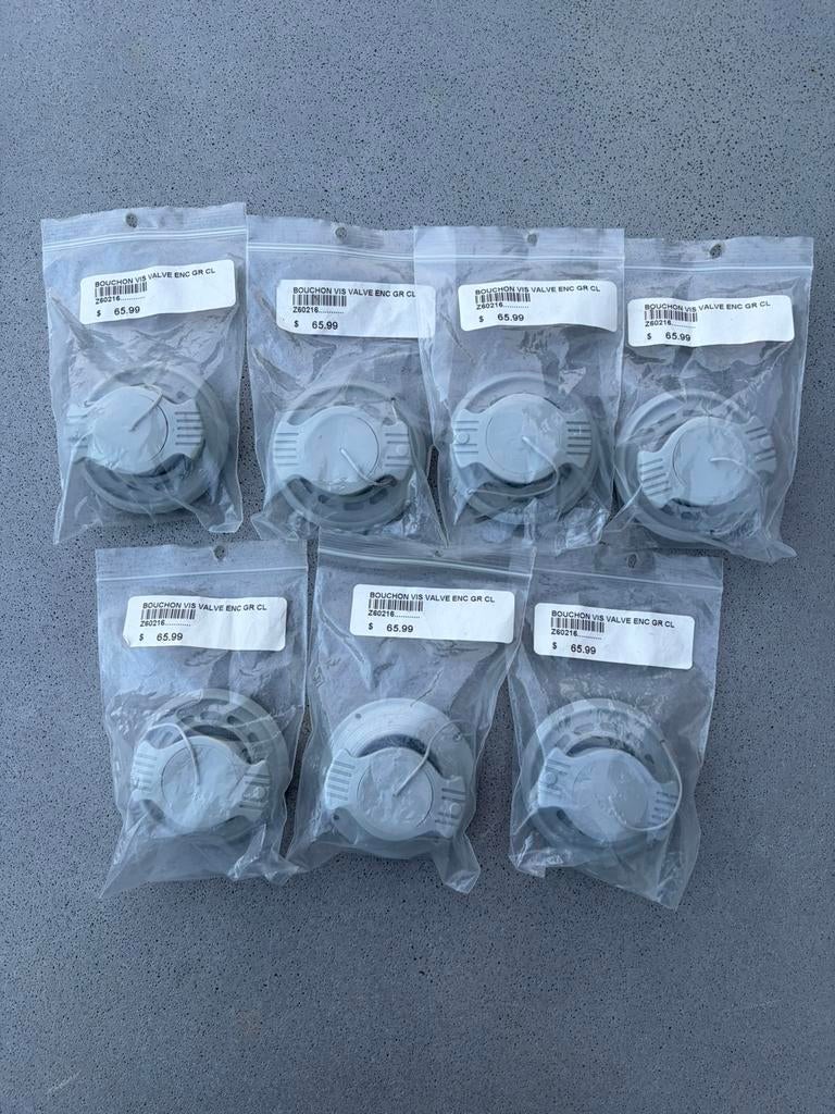 Zodiac Z60216 afsluitdop - half verzonken ventiel grijs, Watersport en Boten, Ophalen of Verzenden, Nieuw, Overige typen