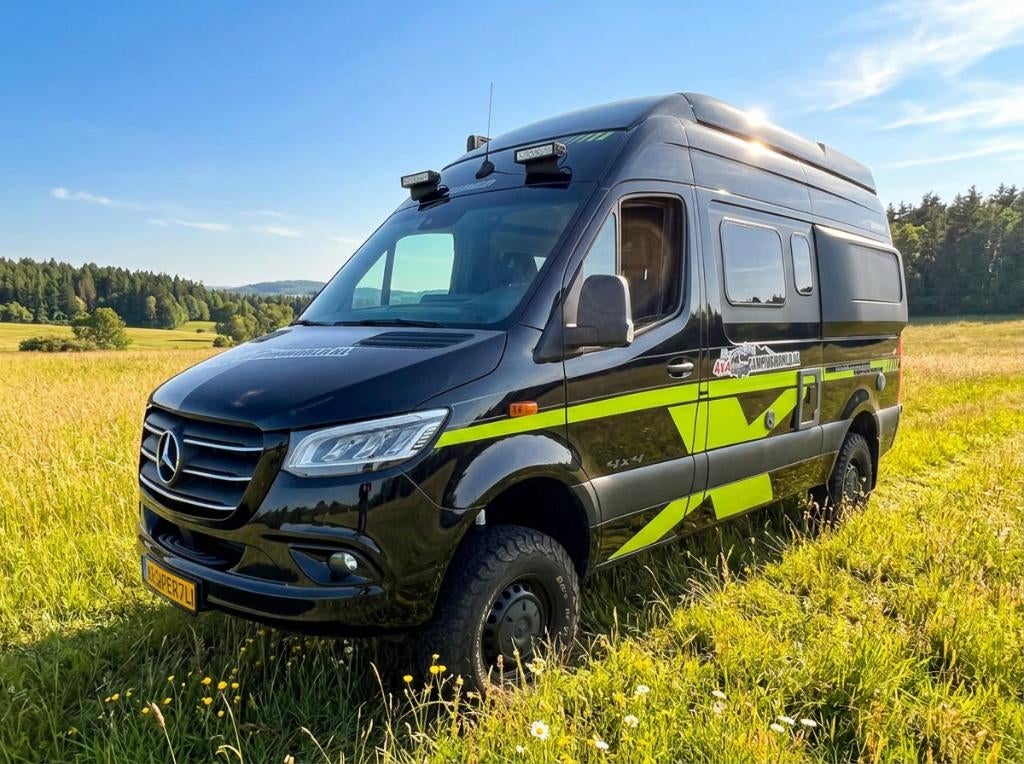 Hymer Grand Canyon S 4x4 Crossover, Caravans en Kamperen, Campers, Chemisch toilet, Buscamper of Camperbus, Treinzit, Bedrijf