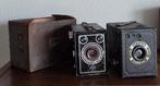 Vintage Agfa en No2 Box camera, Audio, Tv en Foto, Fotocamera's Analoog, Ophalen of Verzenden, Gebruikt, Compact, Overige Merken