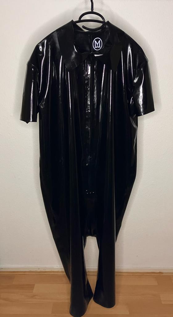 Latex catsuit GROOT, Kleding | Heren, Overige Herenkleding, Nieuw, Ophalen of Verzenden