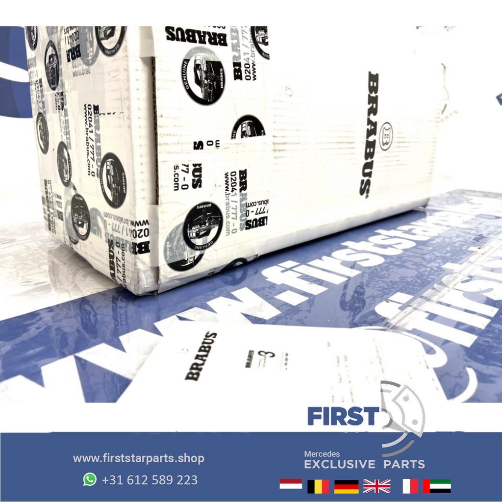 ORIGINELE BRABUS Mercedes VLOERMATTEN SET A35 A45 C43 C63 E6, Ophalen of Verzenden, -, -, -